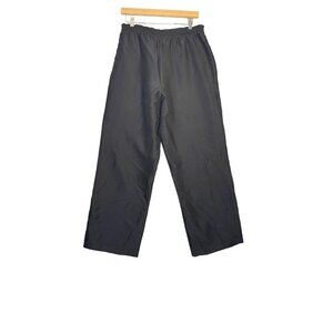 Anna and Frank Vintage Womens Pull On Straight Black Casual Pants 100% Silk SZ S